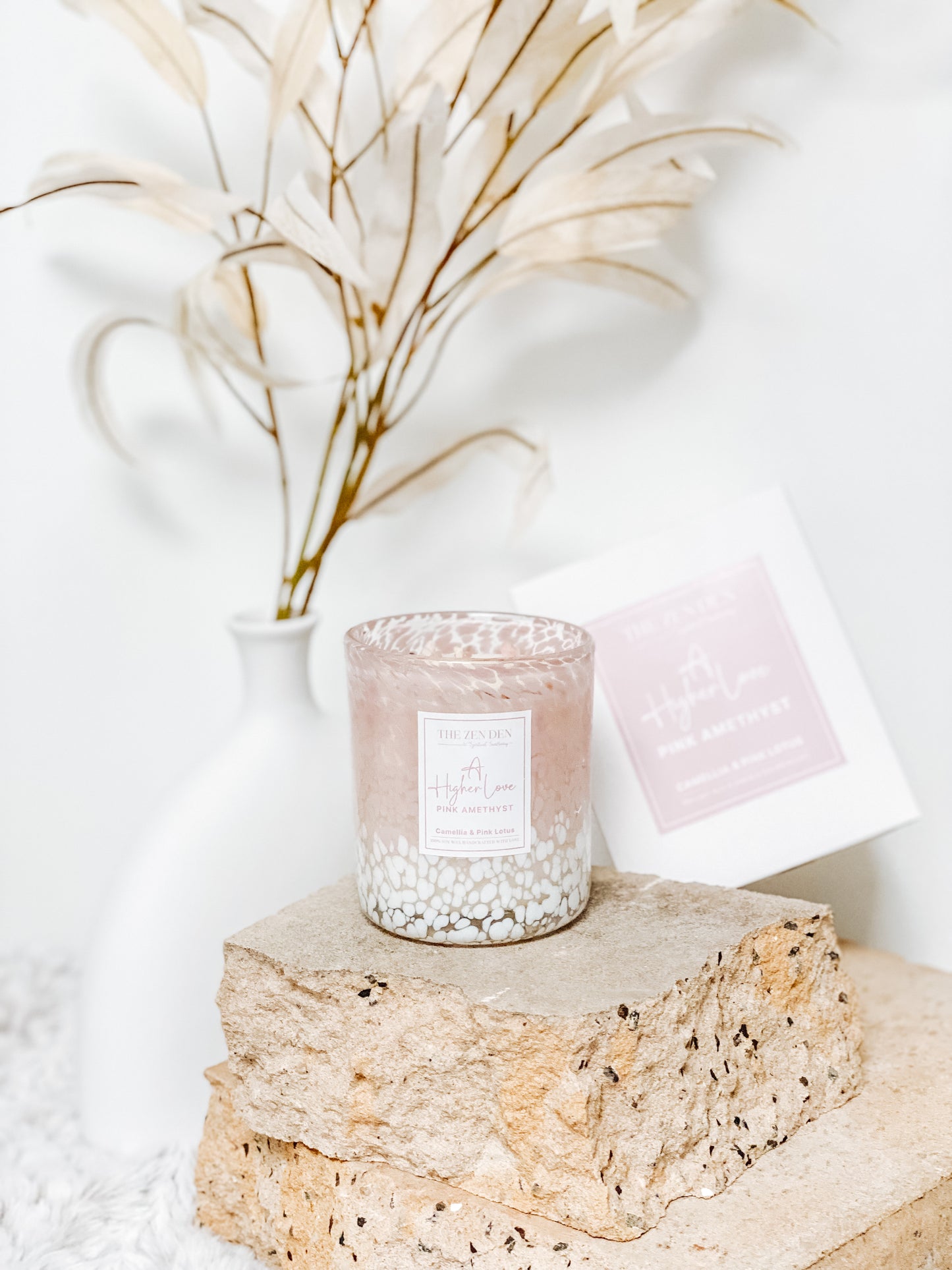 Love Crystal Candle