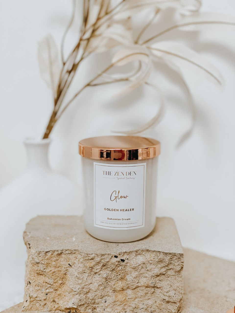 Glow Crystal Candle