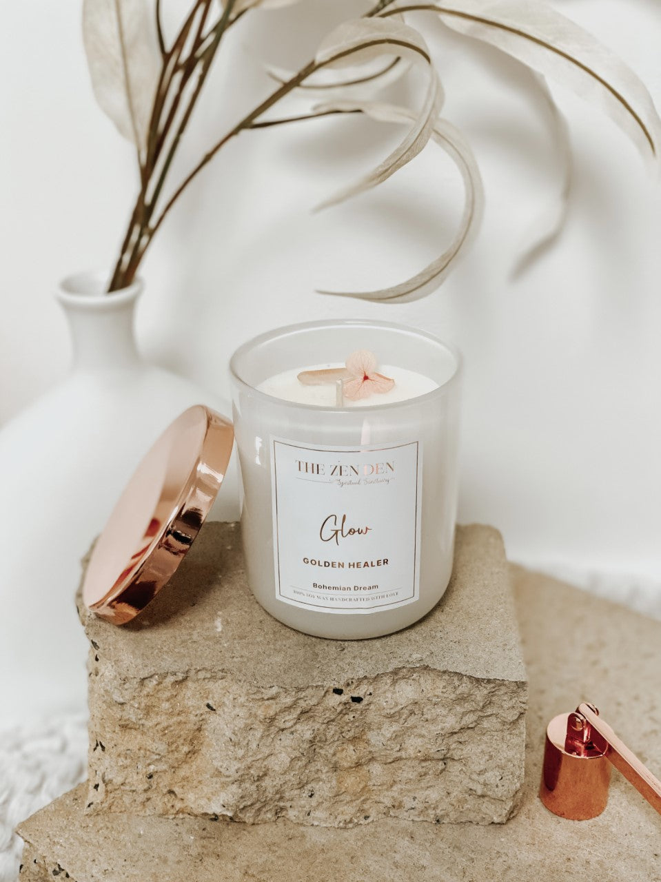 Glow Crystal Candle