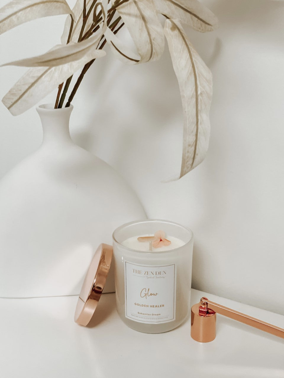 Glow Crystal Candle